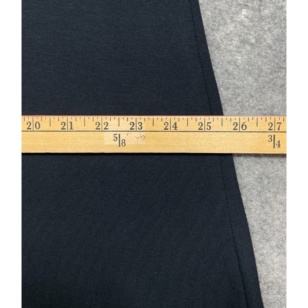 Eileen Fisher Dress Black XL Organic Cotton - Picture 12 of 13